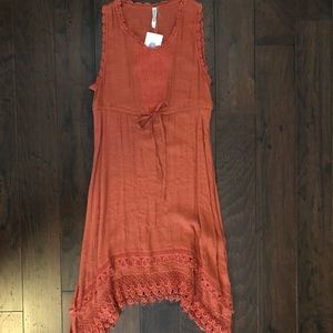 Burnt Orange Game Day dress